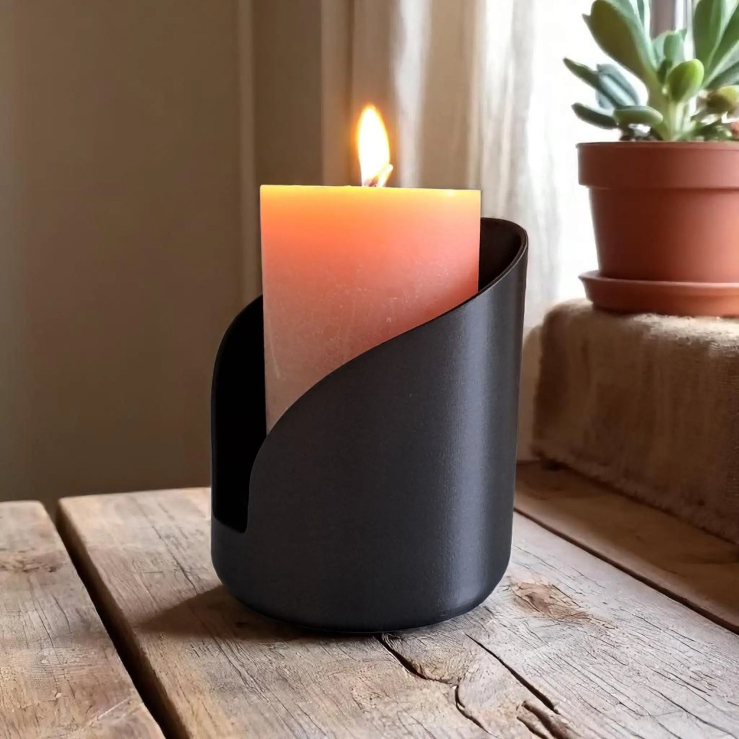 Modern Ljushållare För Blockljus 3dprintguru.se