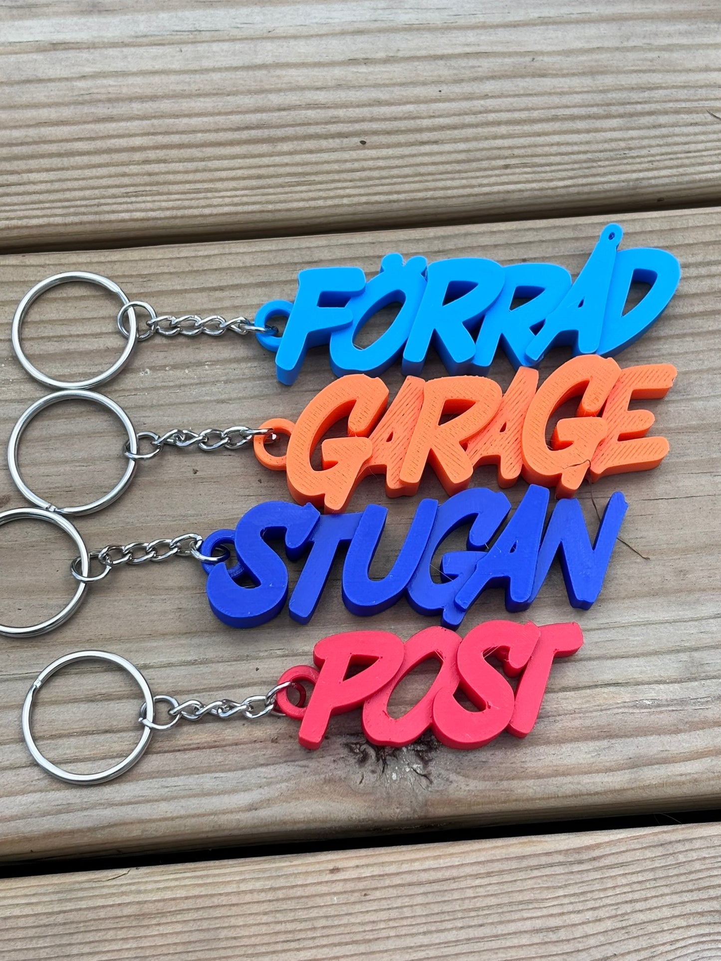 Personlig Handgjord Nyckelring - Unik Accessoar och Perfekt Gåva!