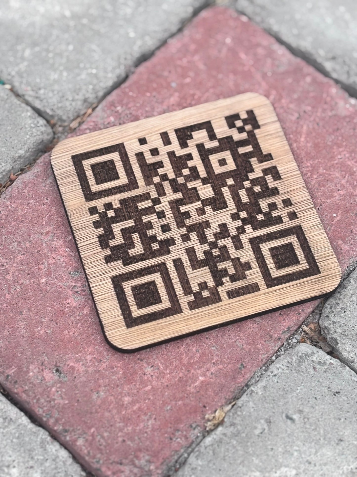 QR-kod Gravering