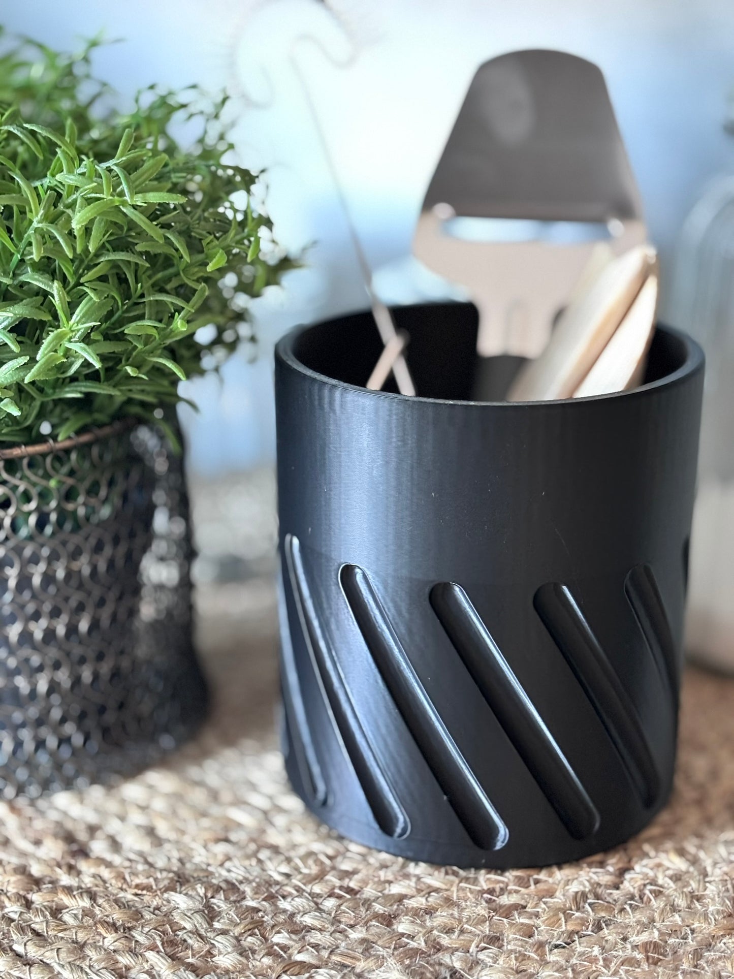 Storage - kitchen utensils - cutlery basket - kitchen storage