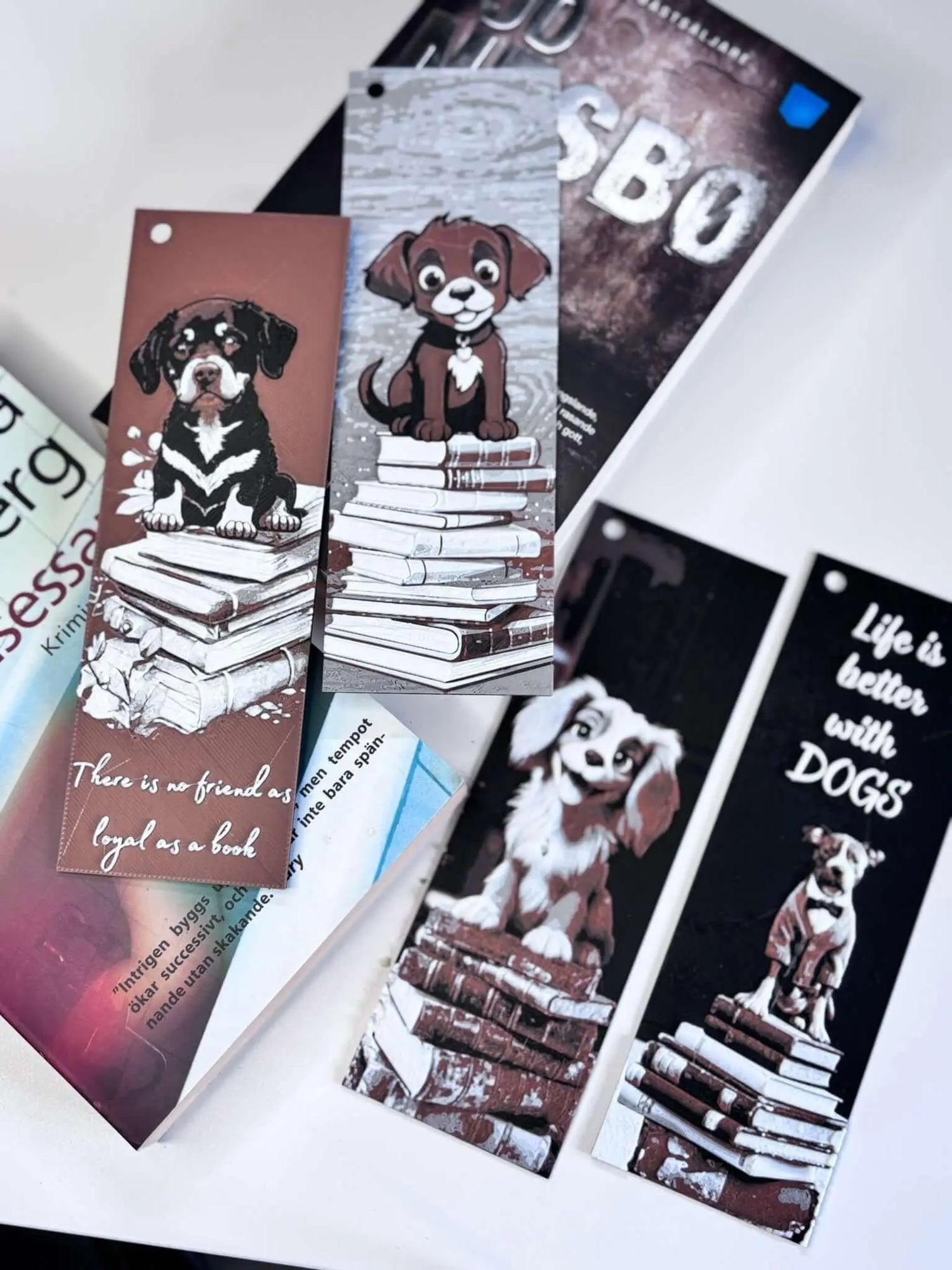 Bokmärke - håll ordning på vart du är när du tar en paus från bokläsandet.