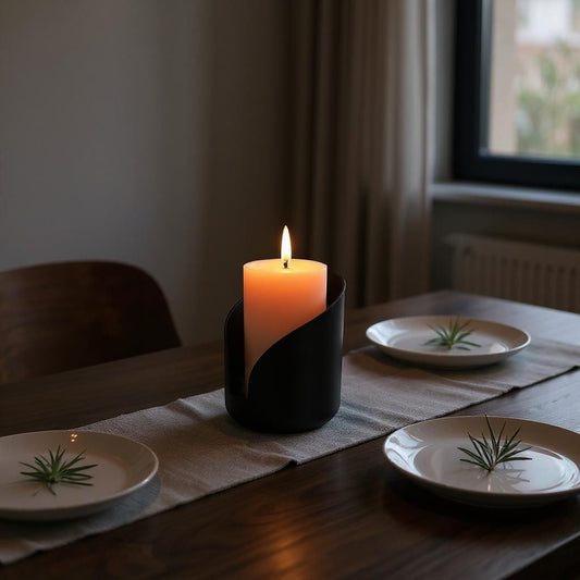 Modern Ljushållare För Blockljus
