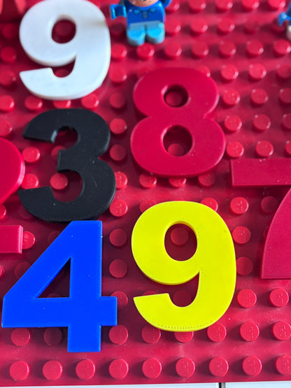 DUPLO Numbers - Playful Learning for Little Mathematicians (Set with numbers 0-9)